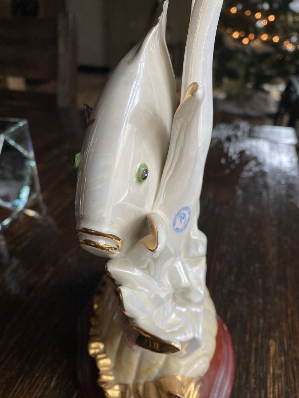 Portuguese Porcelain 3D Fish Nautical Sculpture Figurine Porcelenas Maicel LTD - Picture 7 of 13